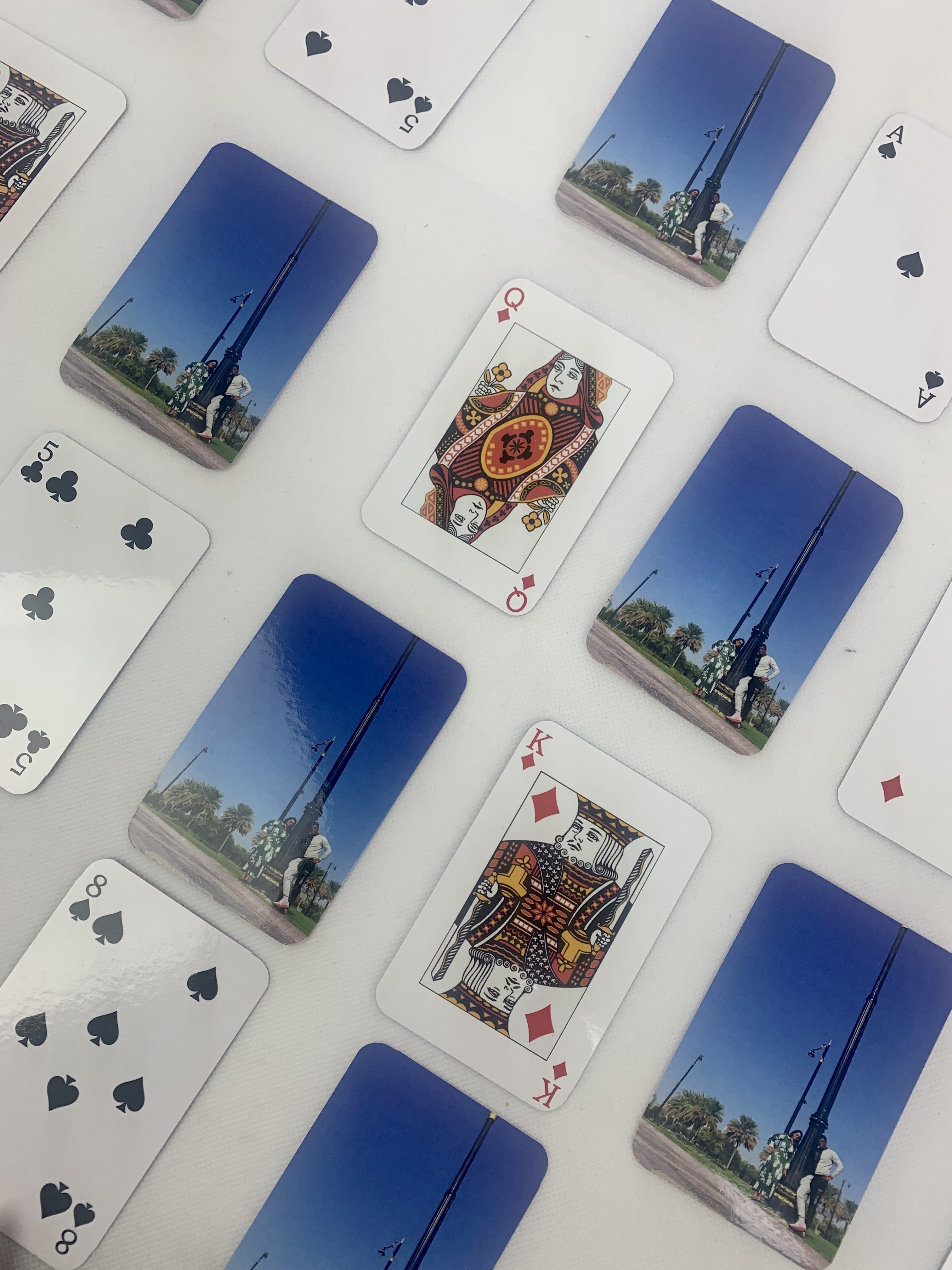 Personalised Photo Playing Cards